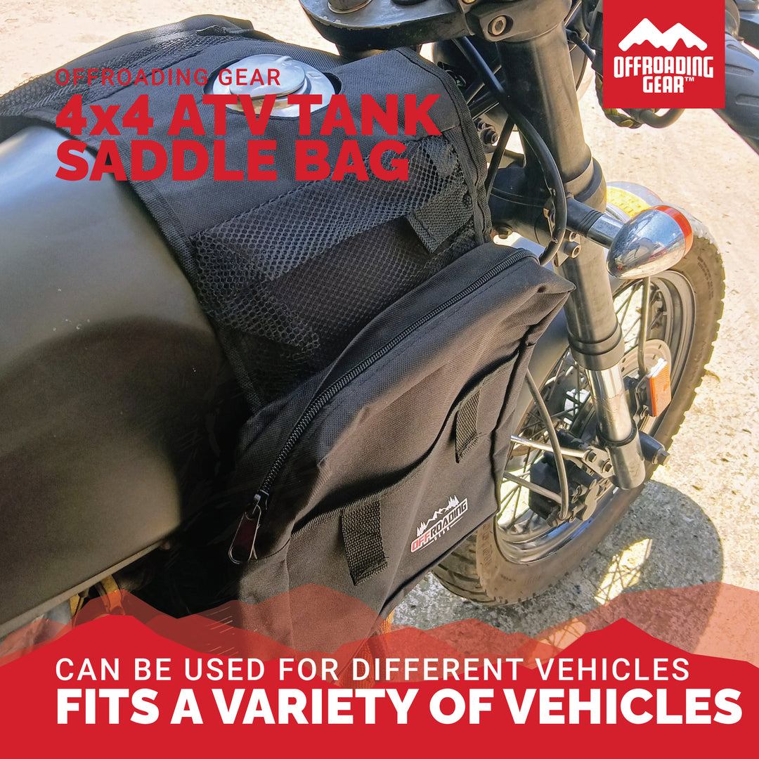 ATV Saddle Bag with With Two Compartments