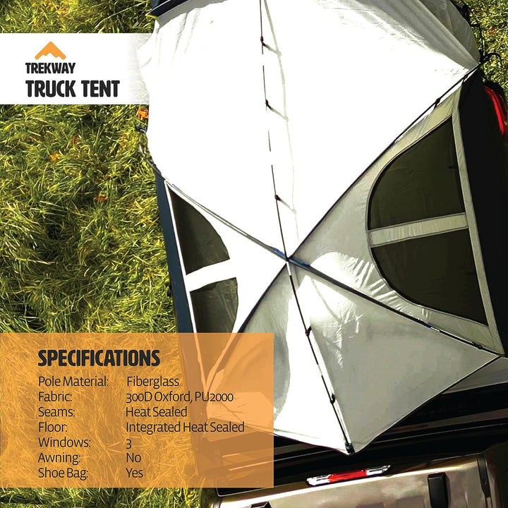 Offroading Gear Truck Bed Tent, 6.5' Box Length WITHOUT Awning