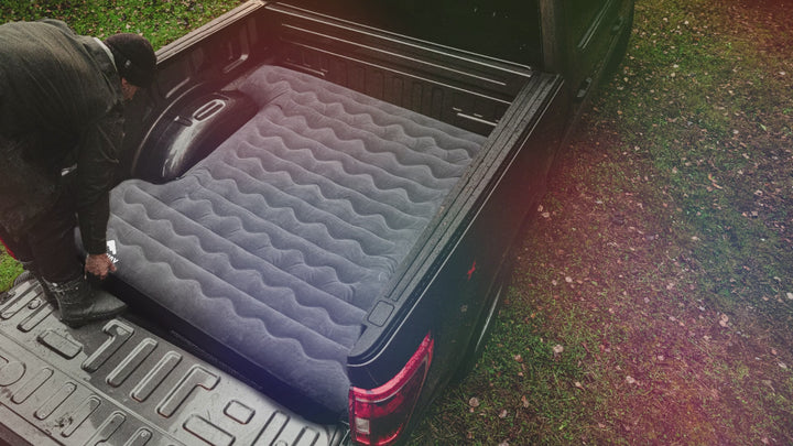 Truck Bed Inflatable Air Mattress | Converts to Full Double