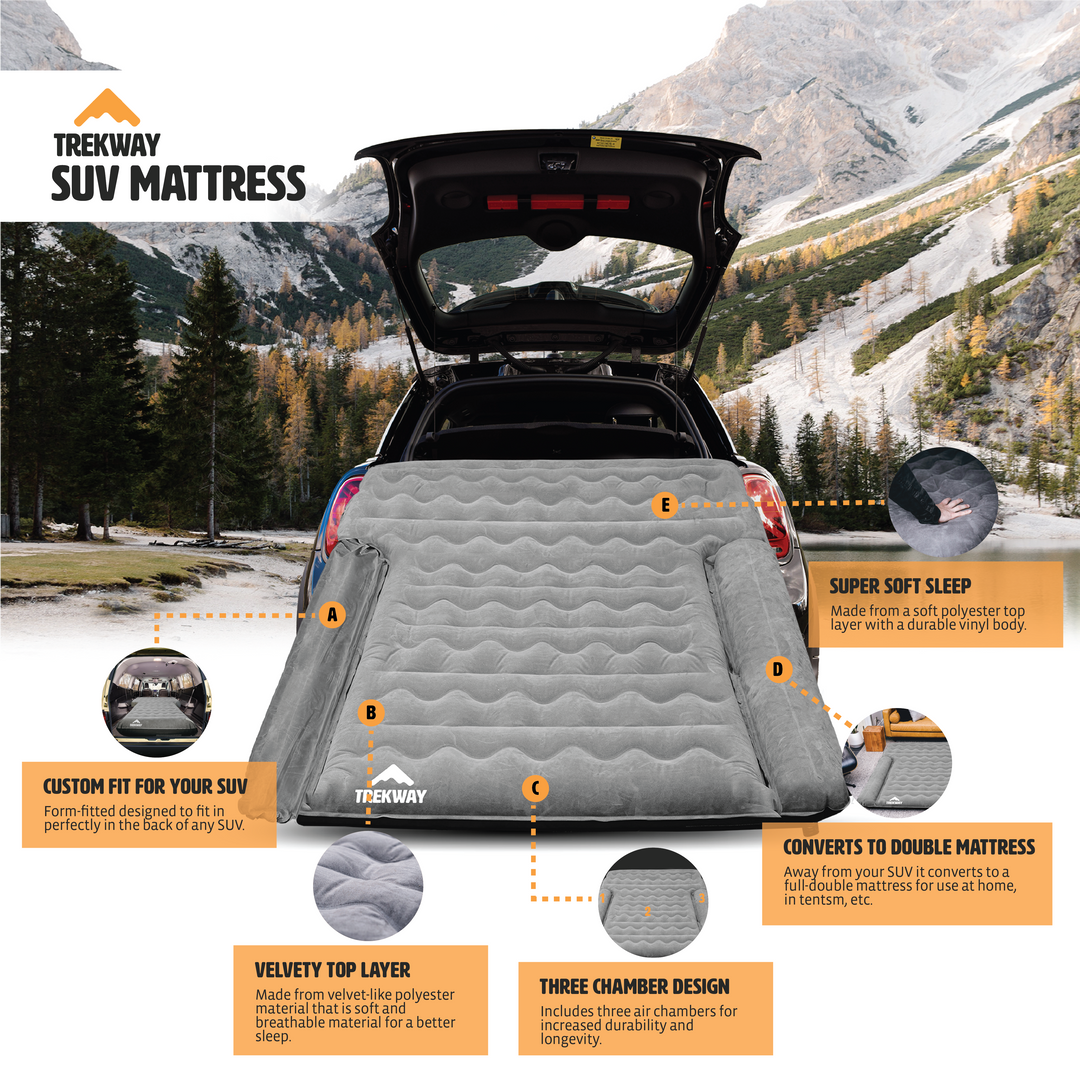 Trekway SUV & Minivan Air Mattress for Cargo/Trunk Area