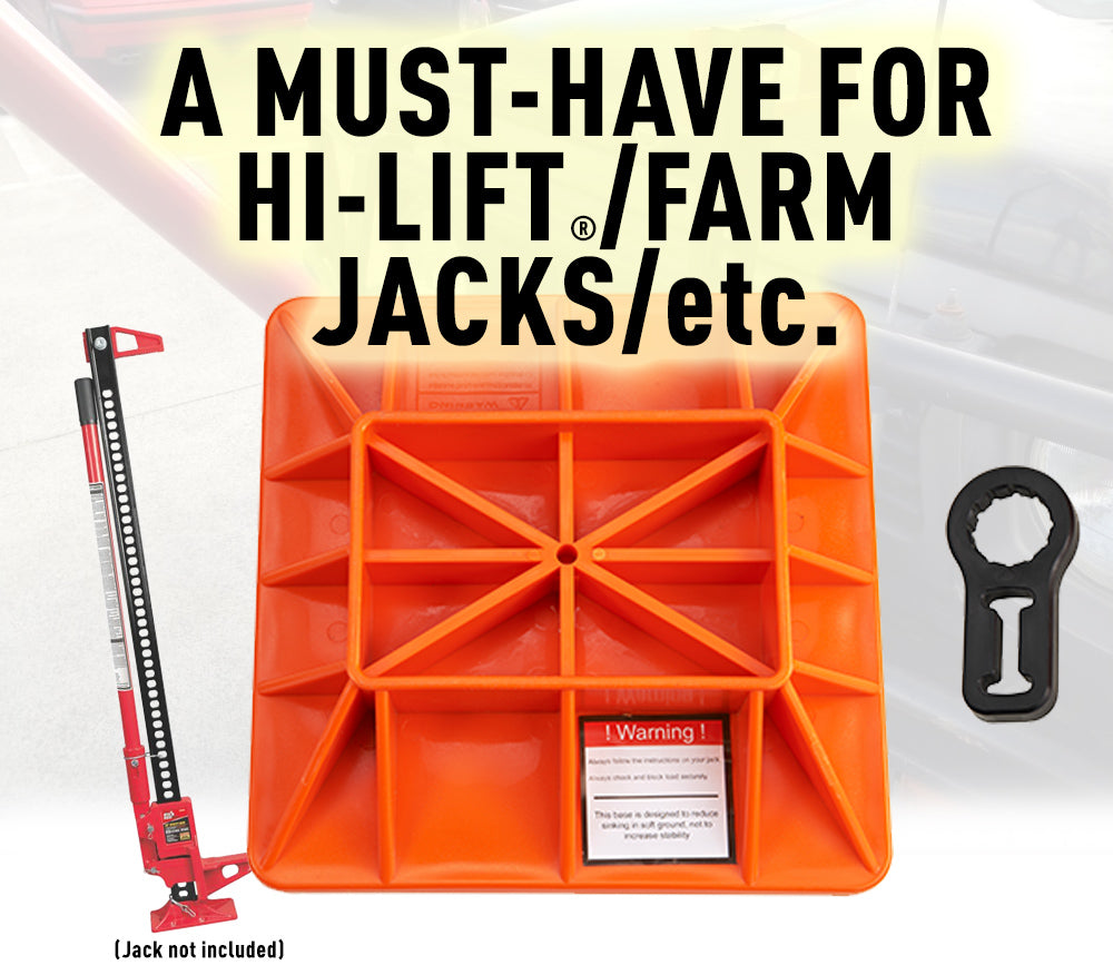 Offroading Gear Base & Handle Bar Protector for Hi-Lift/Farm Jack